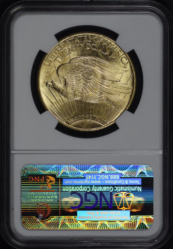 Reverse of this 1924 St. Gaudens $20 NGC MS-64