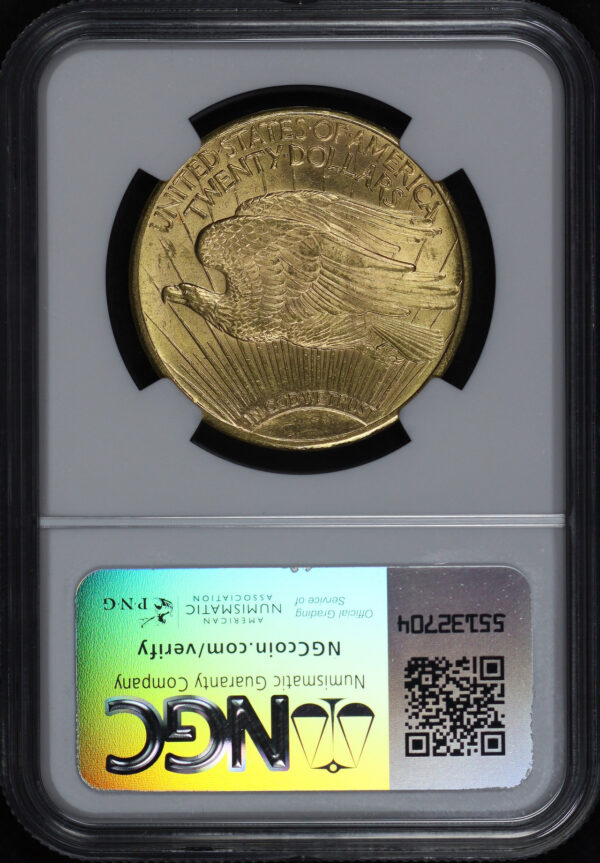 Reverse of this 1924 St. Gaudens $20 NGC MS-64