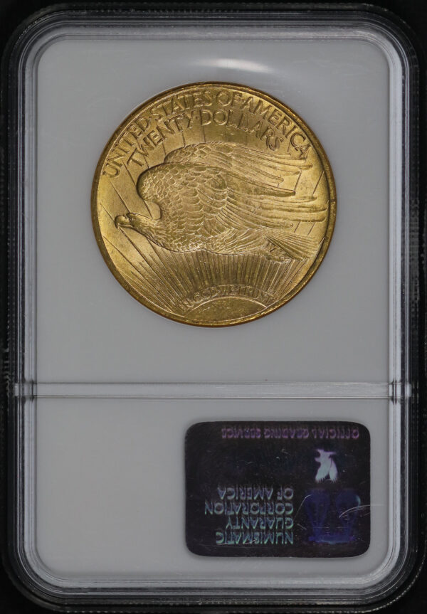 Reverse of this 1924 St. Gaudens $20 NGC MS-64