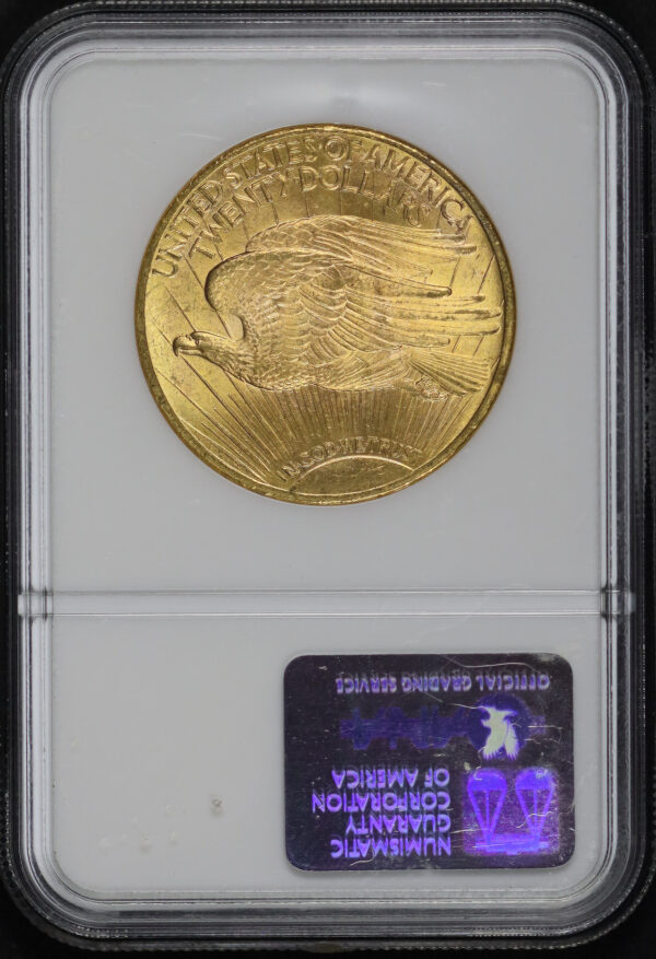 Reverse of this 1924 St. Gaudens $20 NGC MS-64