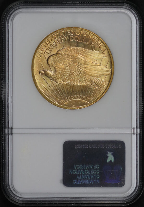 Reverse of this 1924 St. Gaudens $20 NGC MS-64