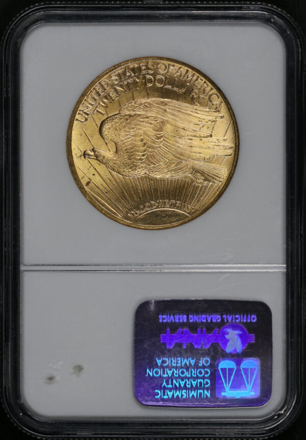 Reverse of this 1924 St. Gaudens $20 NGC MS-66