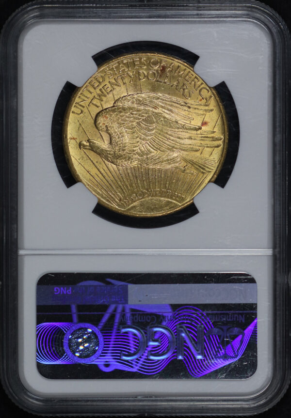 Reverse of this 1925 St. Gaudens $20 NGC MS-61