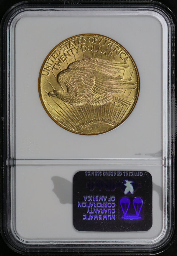 Reverse of this 1926 St. Gaudens $20 NGC MS-63