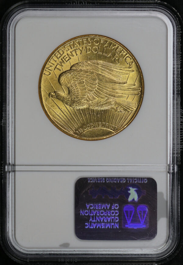 Reverse of this 1926 St. Gaudens $20 NGC MS-63