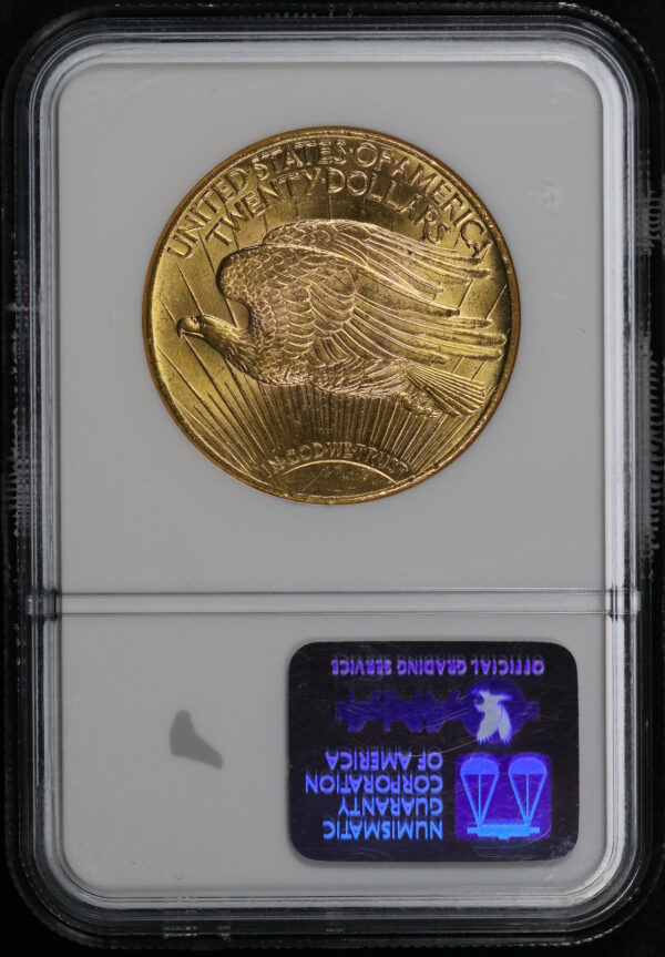 Reverse of this 1926 St. Gaudens $20 NGC MS-64
