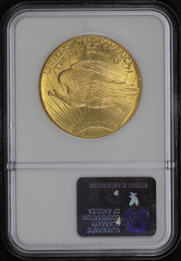 Reverse of this 1927 St. Gaudens $20 NGC MS-63