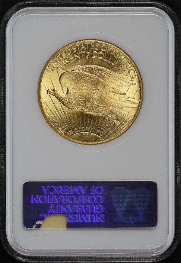 Reverse of this 1927 St. Gaudens $20 NGC MS-63