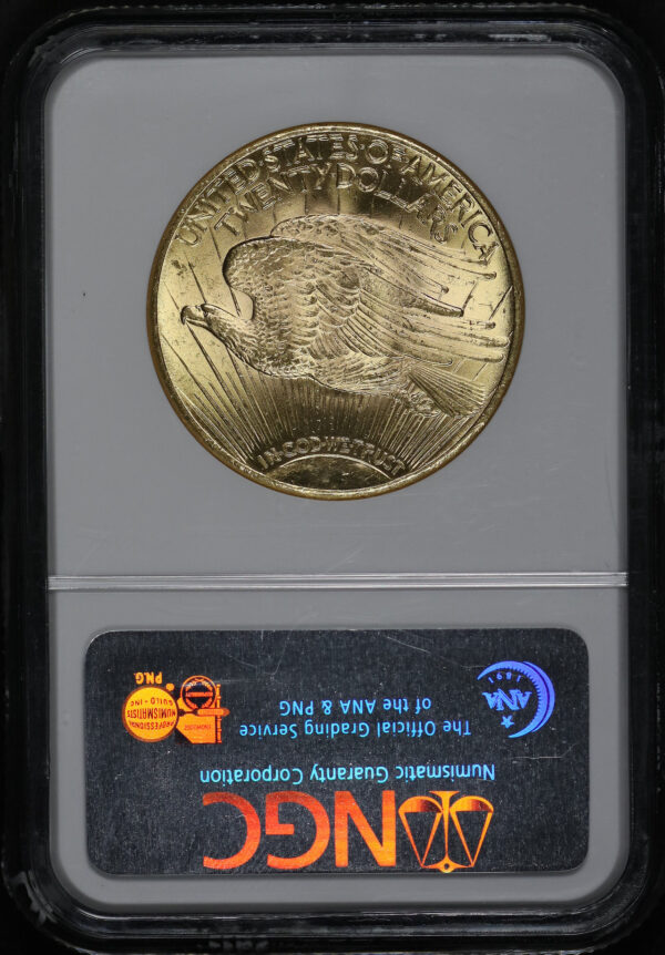 Reverse of this 1928 St. Gaudens $20 NGC MS-64
