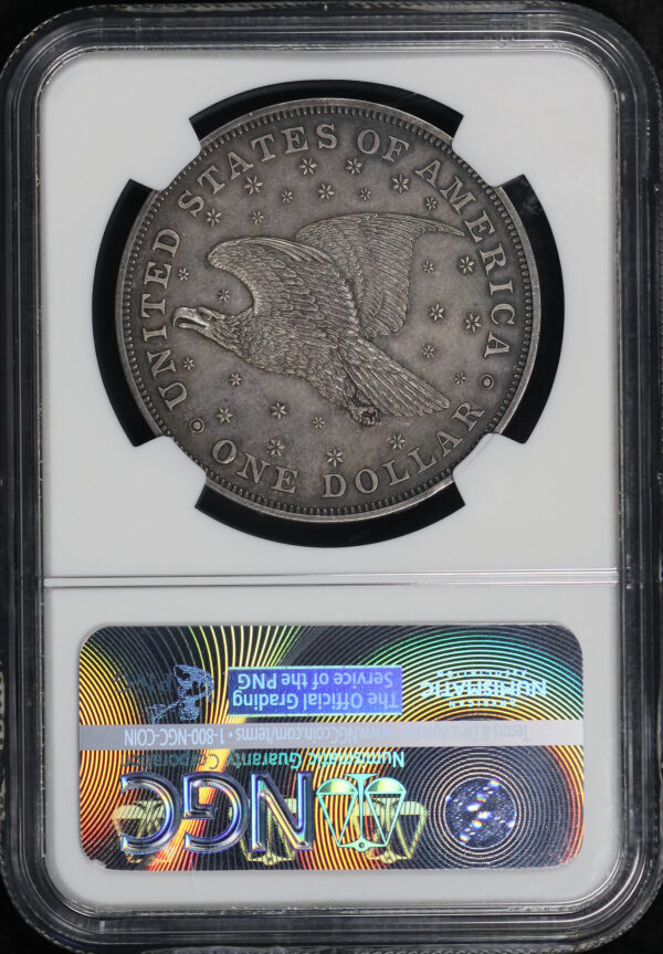 Reverse of this 1836 Silver Gobrecht Patterns J-60 Die Alignment I NGC PF-62+