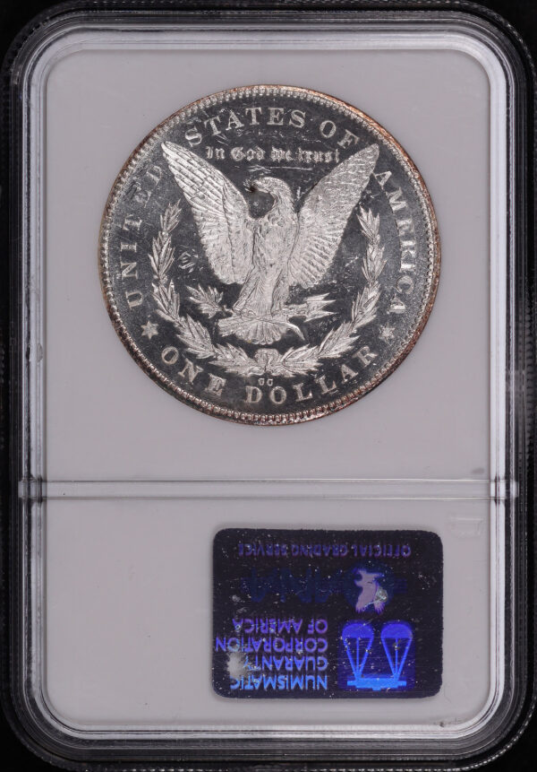 Reverse of this 1878-CC Top-100 VAM-11 Wing Lines Morgan Dollar NGC MS-64