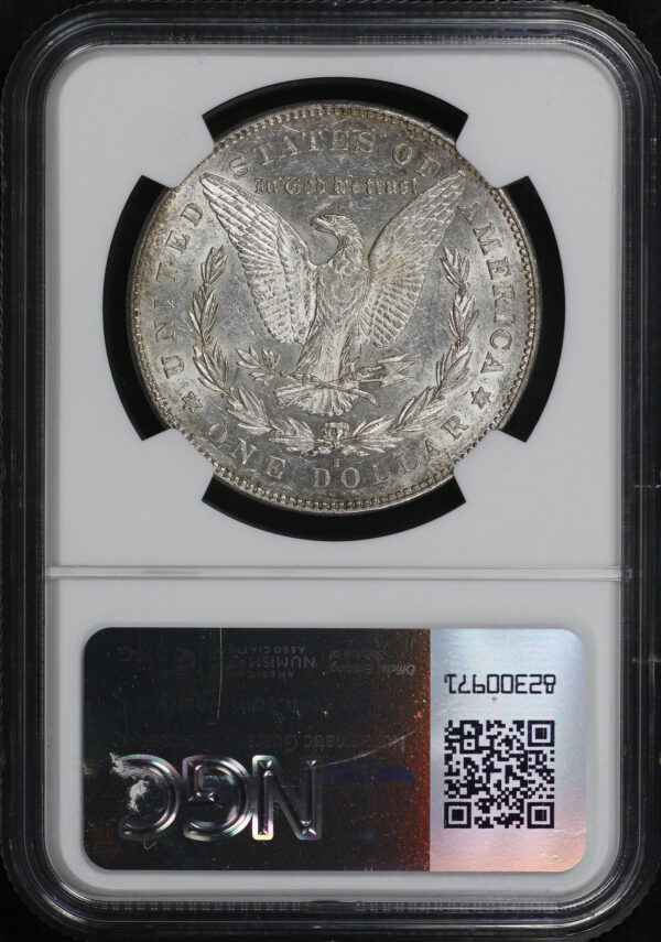 Reverse of this 1879-S Top-100 Morgan Dollar Reverse of 1878 NGC AU-58