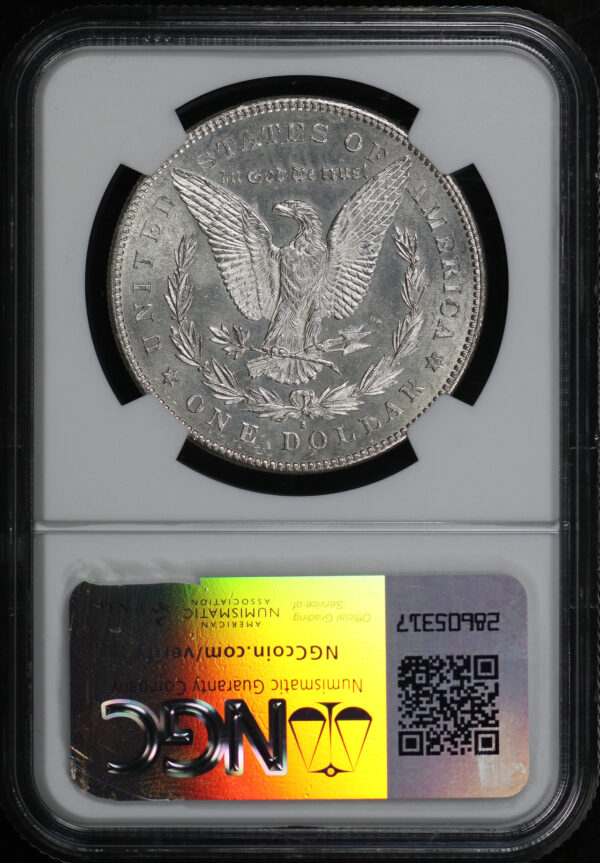 Reverse of this 1879-S Top-100 Morgan Dollar Reverse of 1878 NGC MS-62