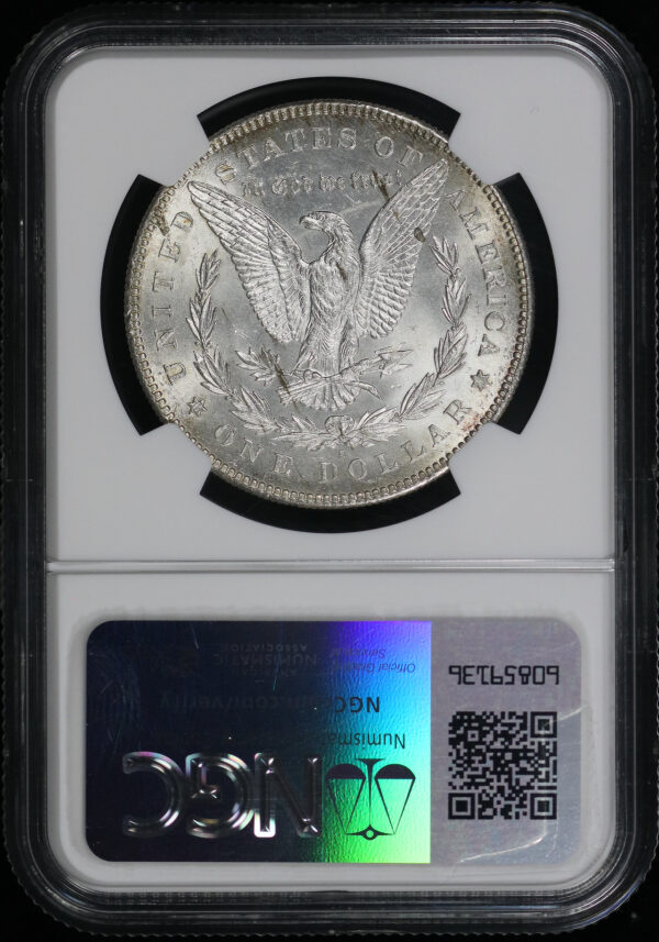 Reverse of this 1879-S Top-100 Morgan Dollar Reverse of 1878 NGC MS-63