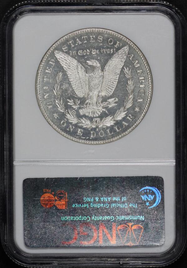 Reverse of this 1879-S Morgan Dollar Reverse of 1878 NGC MS-61 PL