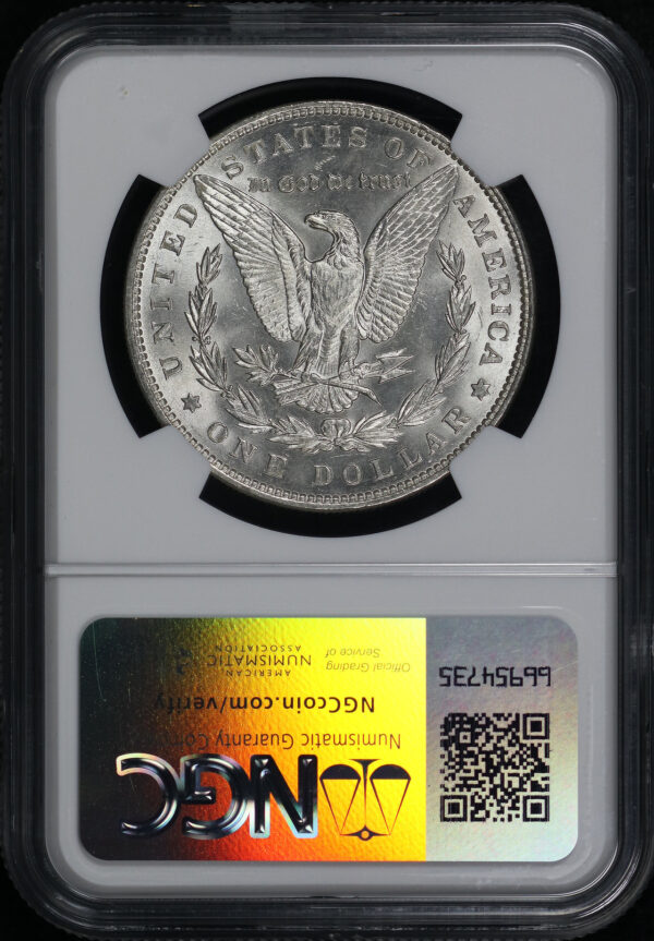 Reverse of this 1887/6 Top-100 Morgan Dollar VAM-2 NGC MS-64 