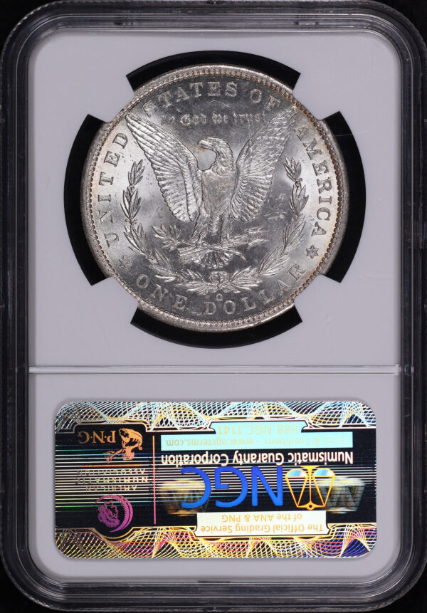Reverse of this 1900-O/CC Top-100 Morgan Dollar NGC MS-63