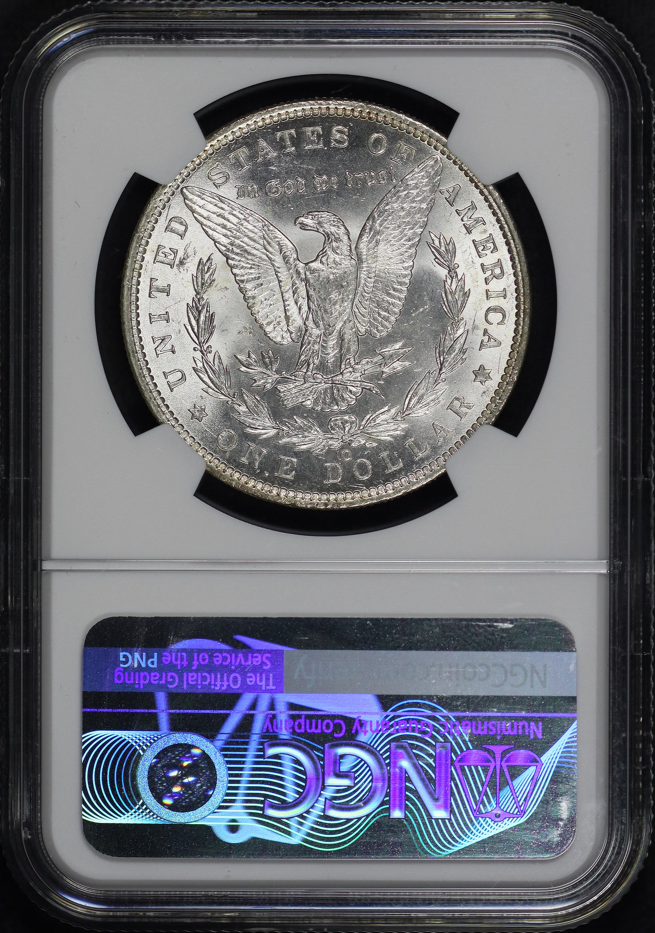 Reverse of this 1900-O/CC Top-100 Morgan Dollar NGC MS-64