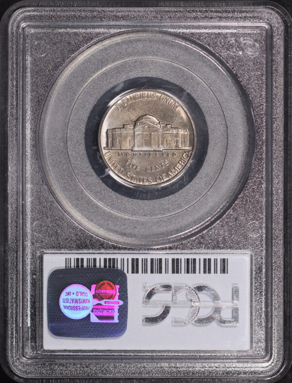 Reverse of this 1948 Jefferson Nickel PCGS MS-65 FS