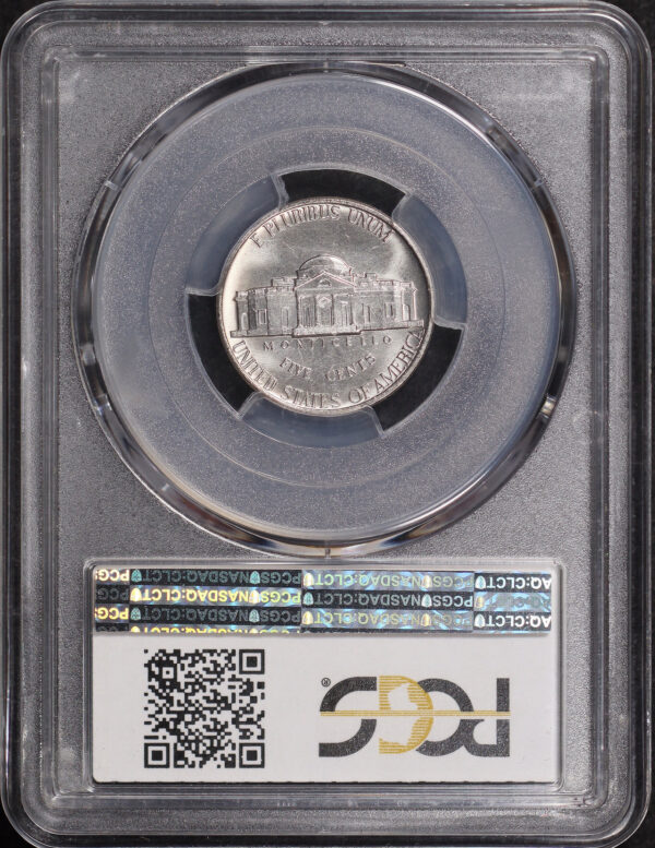 Reverse of this 1978 Jefferson Nickel PCGS MS-66 FS