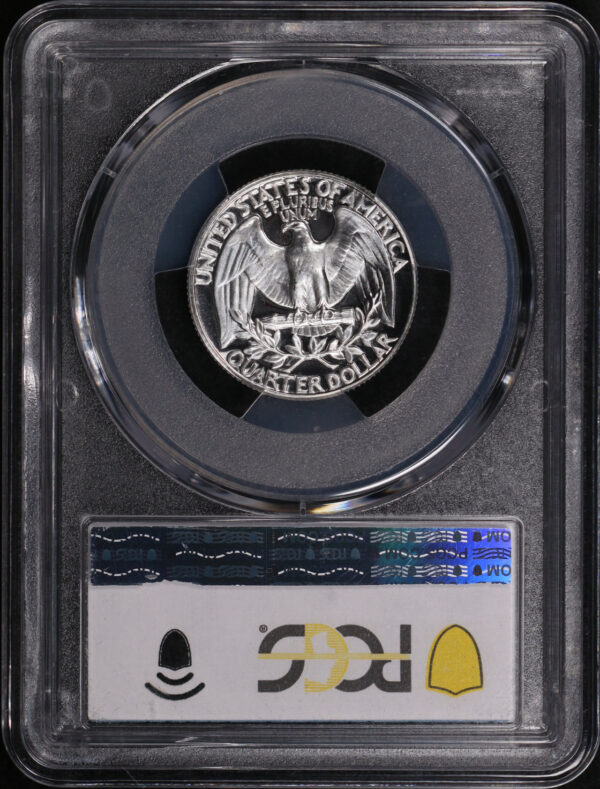 Reverse of this 1955 Washington Quarter PCGS PR-69 CAM