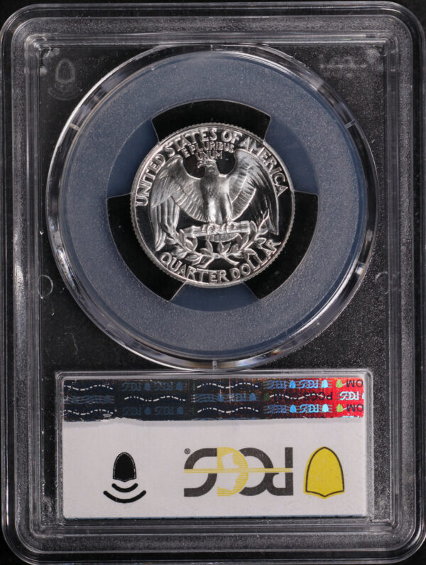 Reverse of this 1955 Washington Quarter PCGS PR-69 CAM