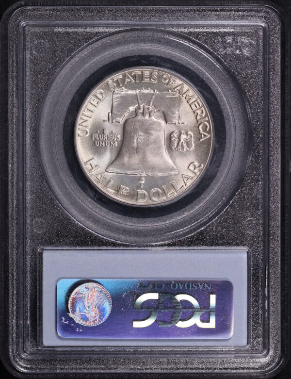 Reverse of this 1948 Franklin Half Dollar PCGS MS-66 FBL