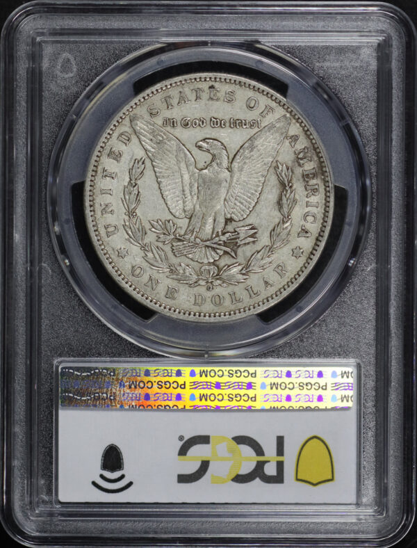 Reverse of this 1899-O Morgan Dollar Micro O PCGS XF-45