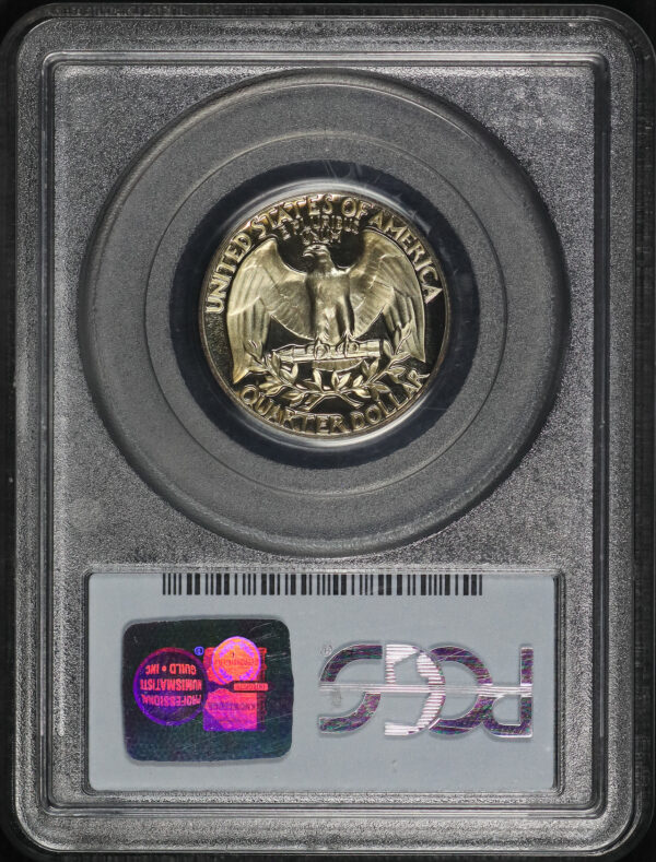 Reverse of this 1970-S Washington Quarter PCGS PR-69 DCAM
