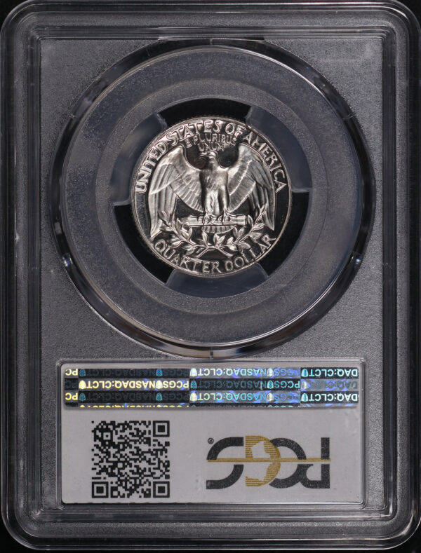 Reverse of this 1971-S Washington Quarter PCGS PR-69 DCAM