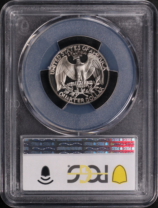 Reverse of this 1974-S Washington Quarter PCGS PR-70 DCAM