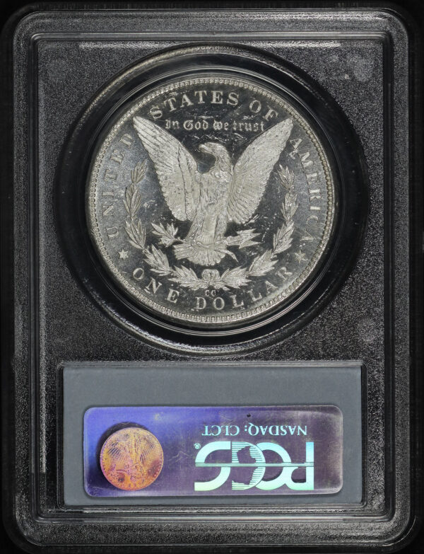 Reverse of this 1882-CC Morgan Dollar PCGS MS-64 DMPL