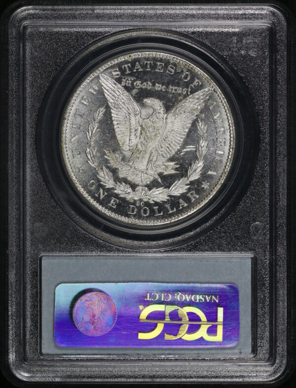 Reverse of this 1884-CC Morgan Dollar PCGS MS-64 DMPL