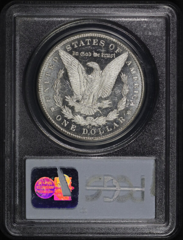 Reverse of this 1885-CC Morgan Dollar PCGS MS-62 DMPL