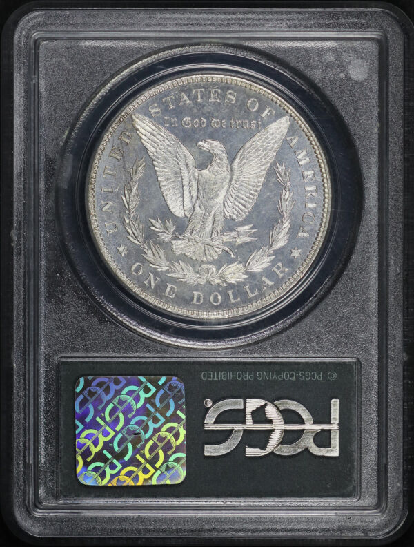 Reverse of this 1887 Morgan Dollar PCGS MS-64 DMPL