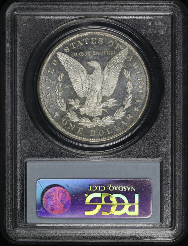 Reverse of this 1898-O Morgan Dollar PCGS MS-65 DMPL