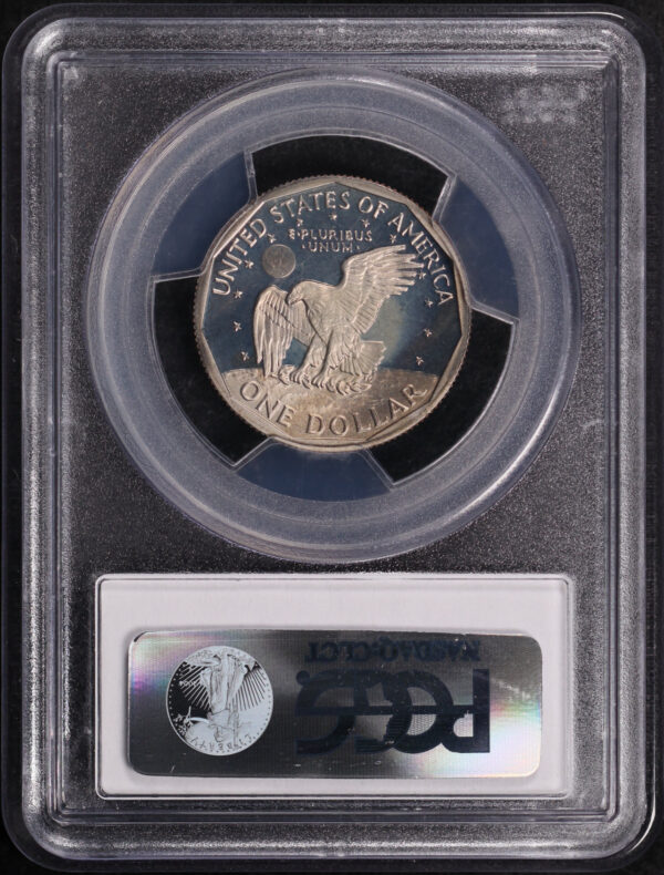 Reverse of this 1981-S Susan B. Anthony Dollar Type 1 PCGS PR-70 DCAM