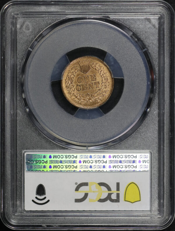 Reverse of this 1866 Indian Cent PCGS MS-64 RB
