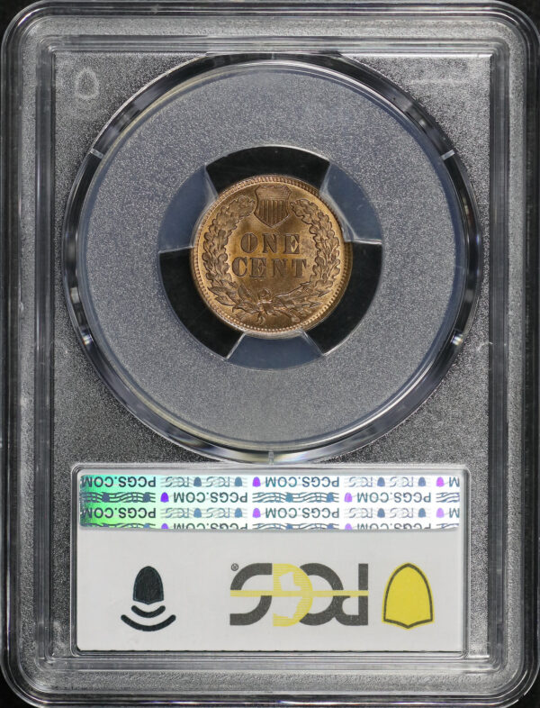 Reverse of this 1900 Indian Cent PCGS MS-64 RB