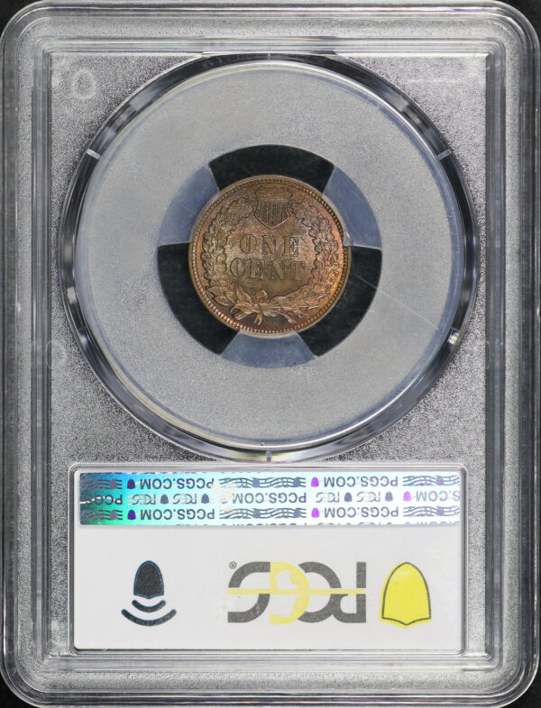 Reverse of this 1909 Indian Cent PCGS MS-64 BN
