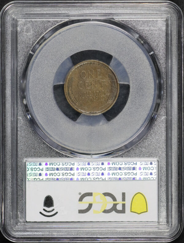 Reverse of this 1909-S Lincoln Cent Wheat Reverse PCGS VF-30 BN