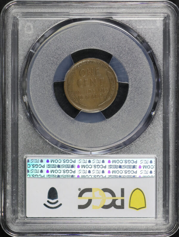 Reverse of this 1909-S Lincoln Cent Wheat Reverse PCGS VF-20 BN