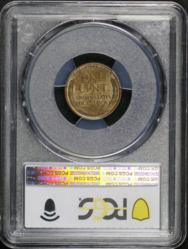 Reverse of this 1910-S Lincoln Cent Wheat Reverse PCGS AU-58 BN