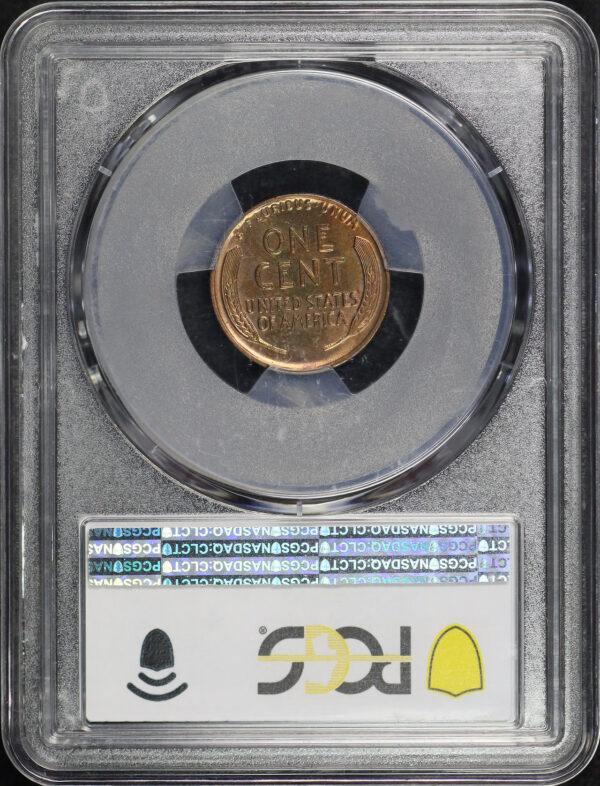 Reverse of this 1915-D Lincoln Cent Wheat Reverse PCGS MS-63 BN