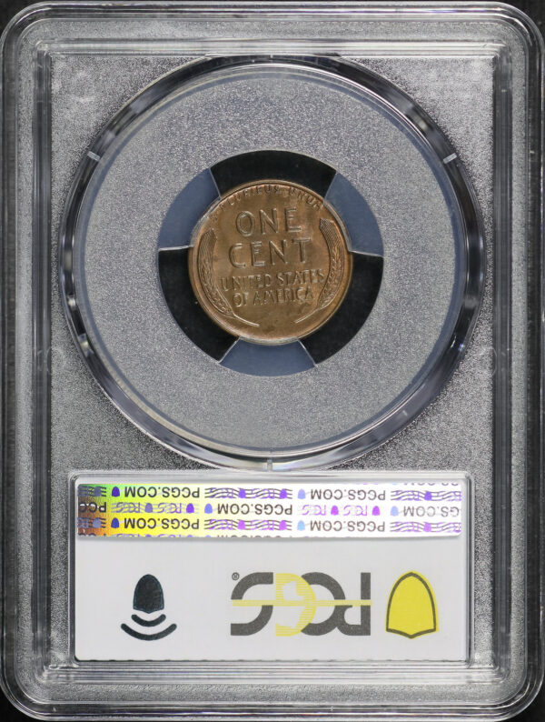 Reverse of this 1931-S Lincoln Cent Wheat Reverse PCGS MS-63 BN