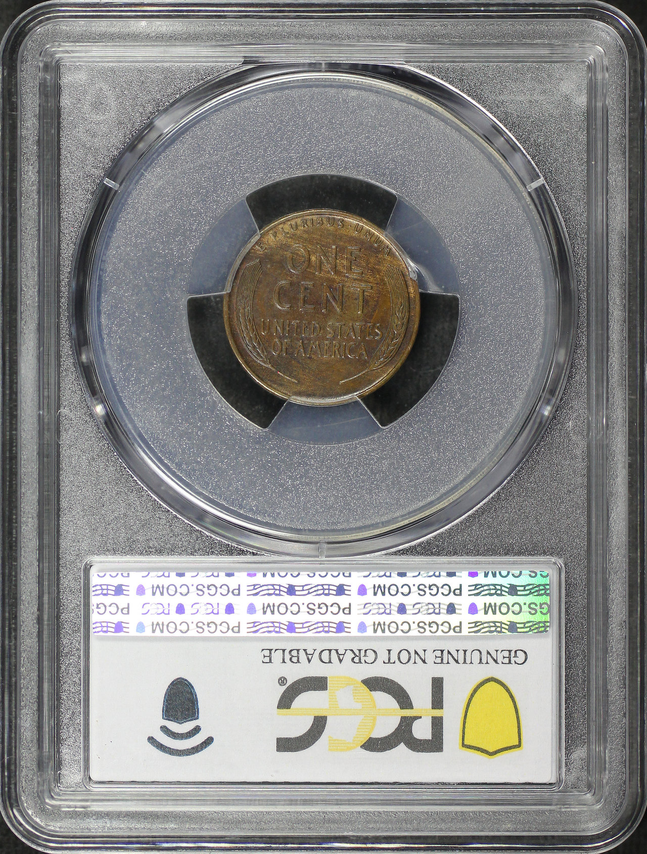 Reverse of this 1931-S Lincoln Cent Wheat Reverse PCGS UNC Details Cleaned
