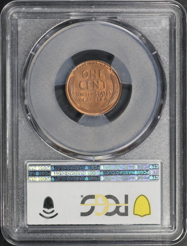 Reverse of this 1931-S Lincoln Cent Wheat Reverse PCGS MS-64 RD