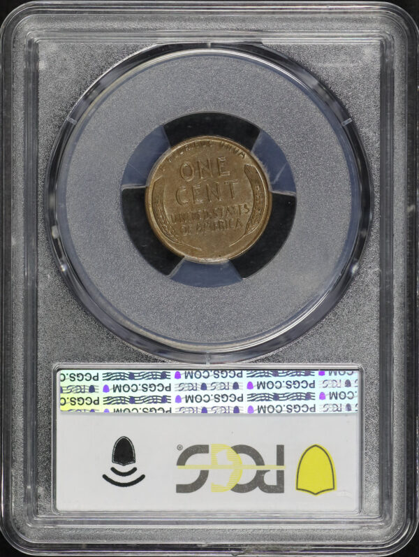 Reverse of this 1955 Lincoln Cent Wheat Reverse Doubled Die Obverse PCGS AU-55 BN CAC