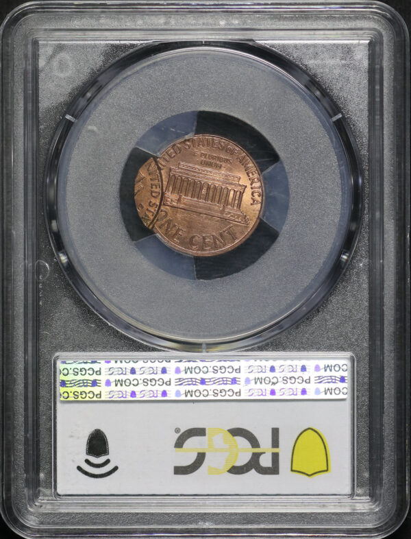 Reverse of this 1974-D Lincoln Cent Modern PCGS MS-64 RD