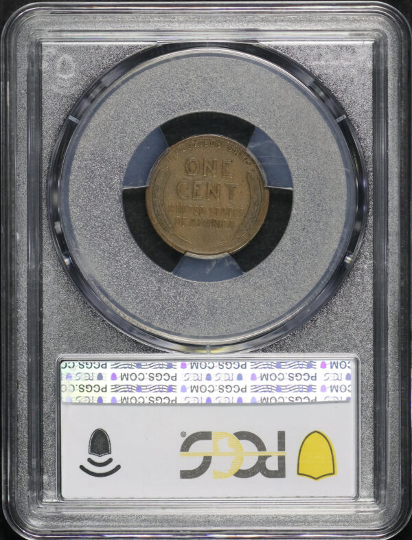 Reverse of this 1922-D No D Lincoln Cent Wheat Reverse Strong Reverse PCGS F-12 BN